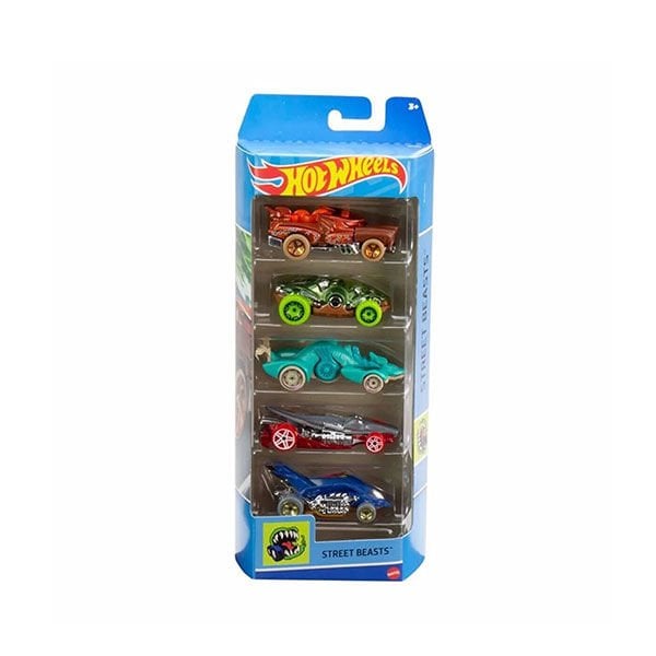 Hot Wheels 5'li Araba Seti Street Beasts
