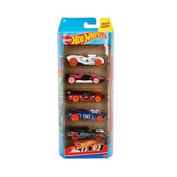 Hot Wheels 5'li Araba Seti Action