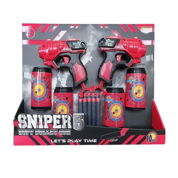 Prestij Sniper 5 Hedefli 2'li Dart Atıcı