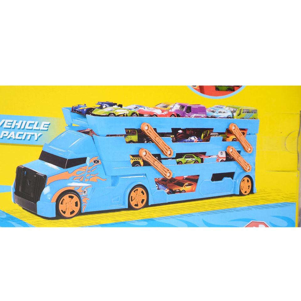 King Toys ENG-1069 Kutulu Trafik Seti Tır