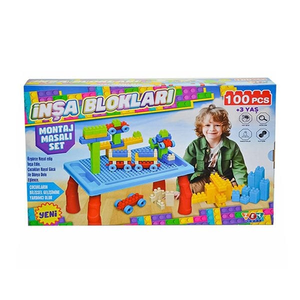 Zey Toys İnşa Blokları Erkek Seti