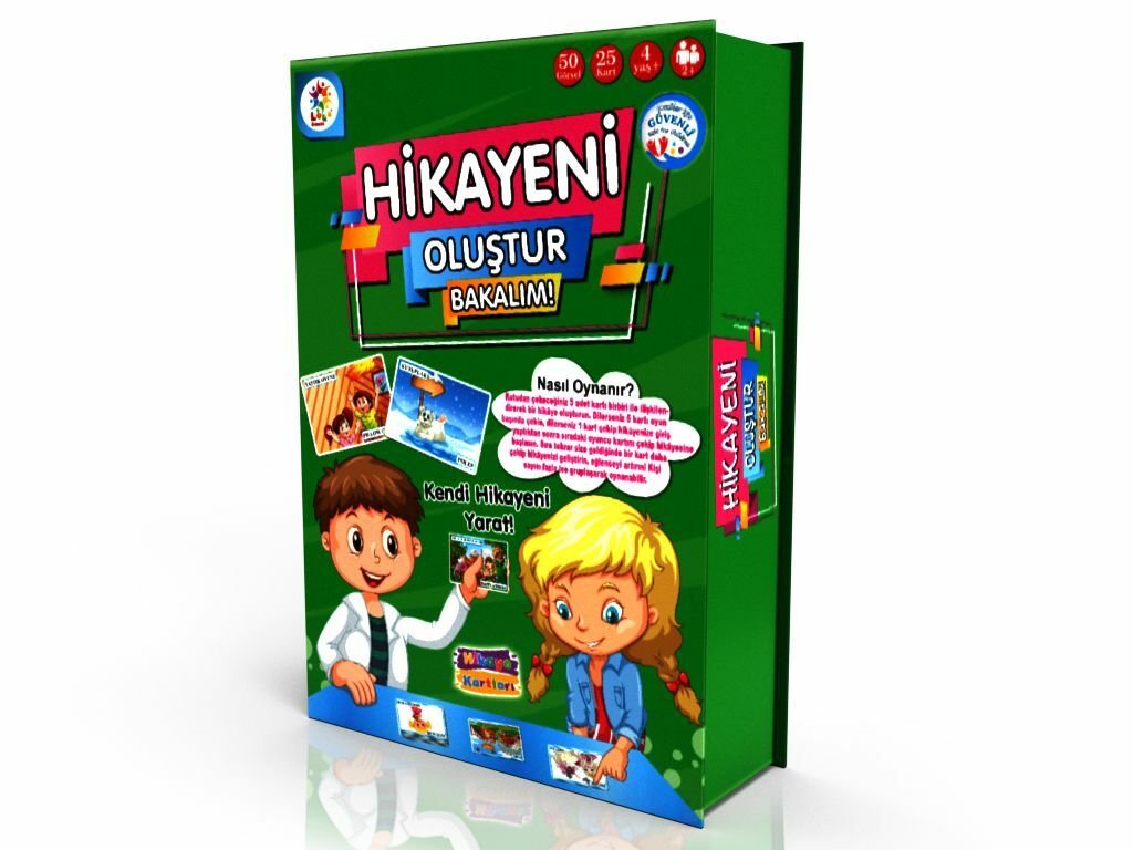 Laço Kids LC7209 Hikayeni Oluştur Bakalım