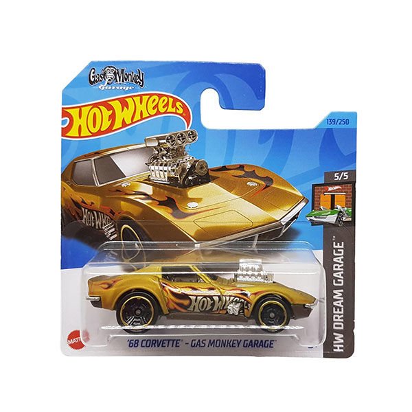 Hot Wheels Tekli Arabalar '68 Corvette - Gas Monkey Garage