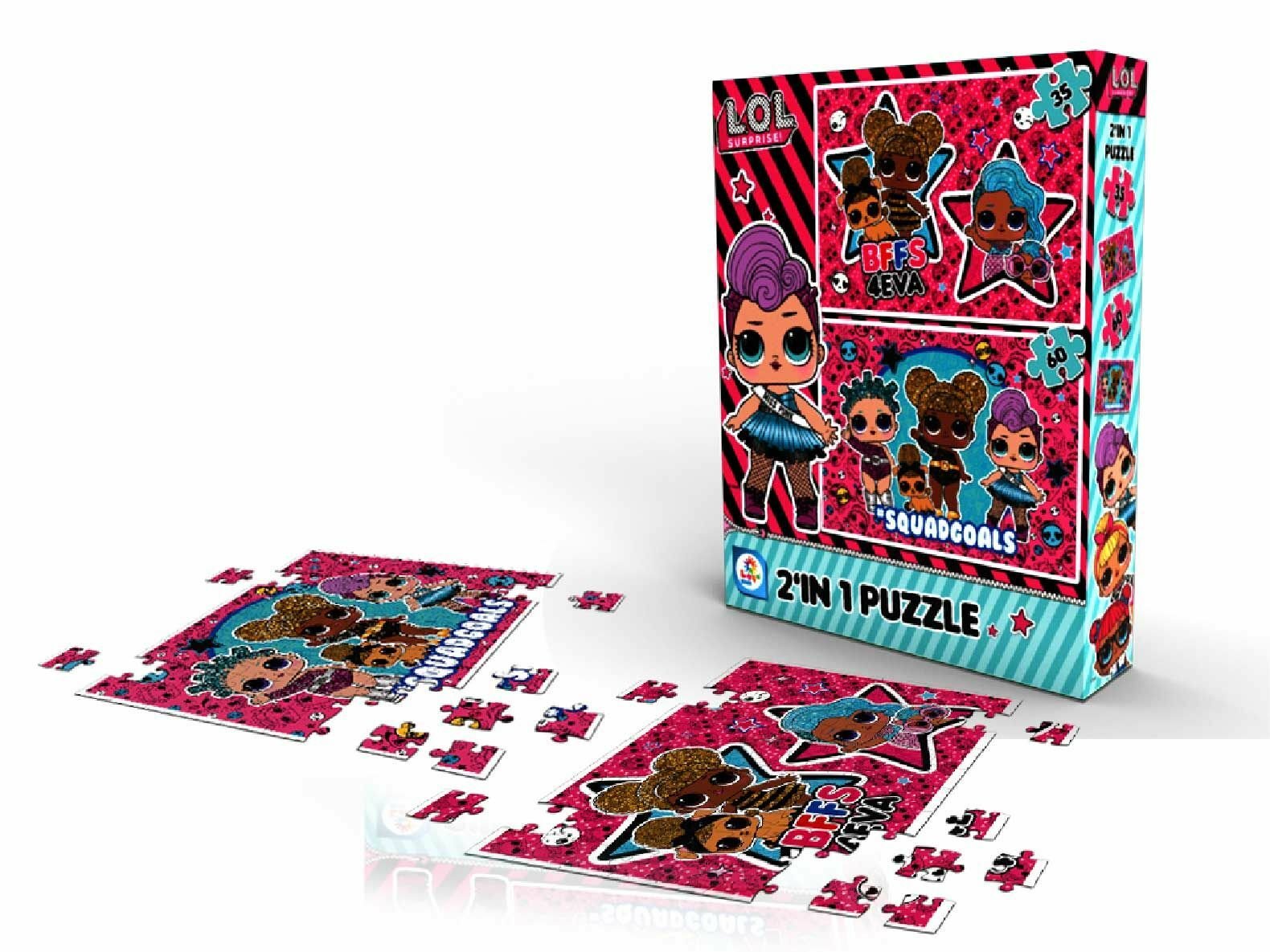 Laço Kids LOL7583 LOL 2in1 Puzzle