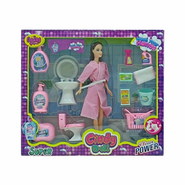 Oydaş Cindy Doll Lavabo Ve Temizlik Seti