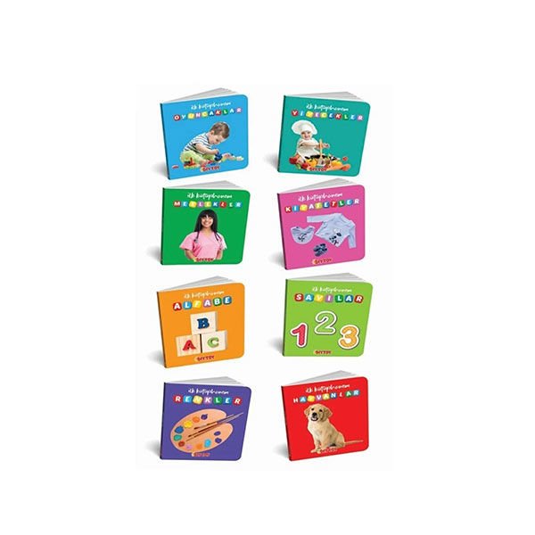 Diy Toy İlk Sözcükler 8 Mini Kitap