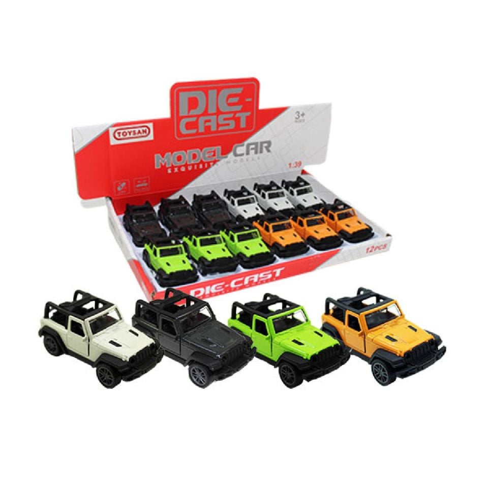 Toysan 1:39 Ölçek Çek Bırak Araba