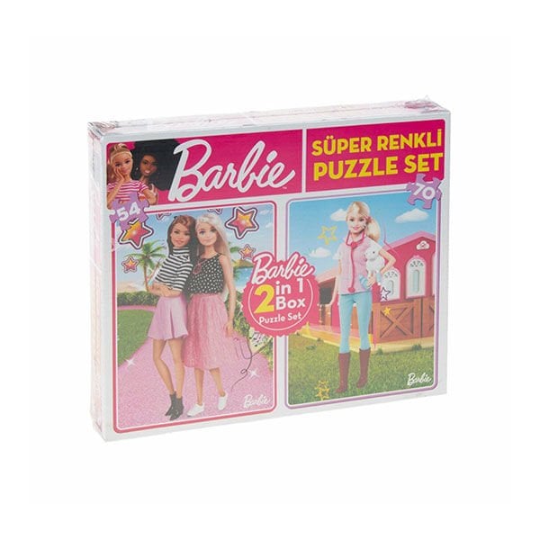 Diy Toy Barbie 2in1 Puzzle