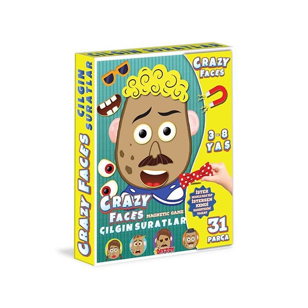 Diy Toy Çılgın Suratlar