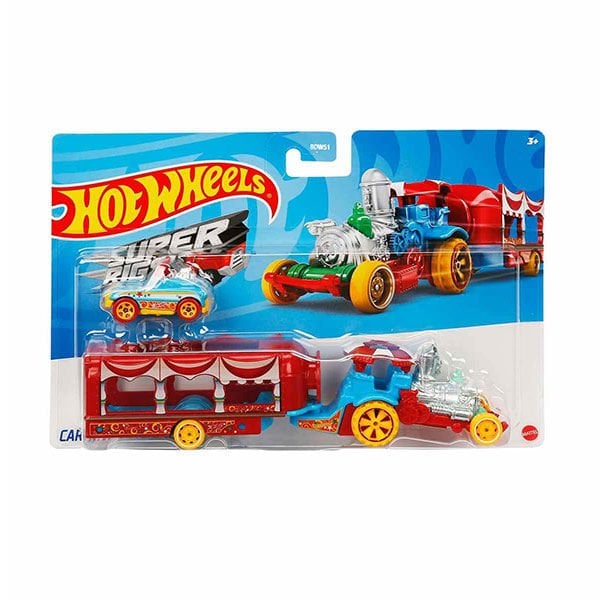 Hot Wheels Taşıyıcı Tırlar Car-Nival Steamer