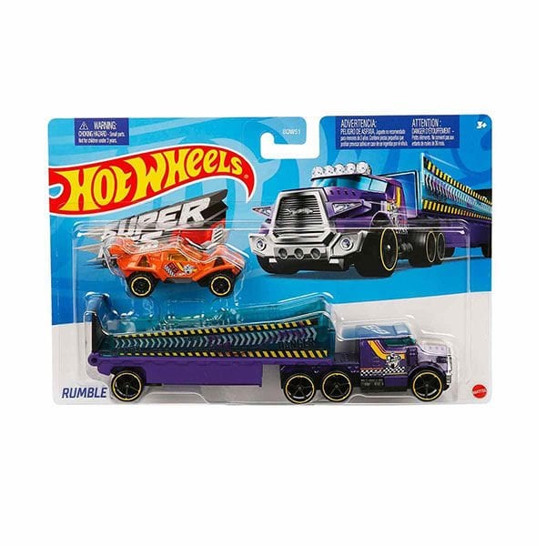 Hot Wheels Taşıyıcı Tırlar Rumble Road