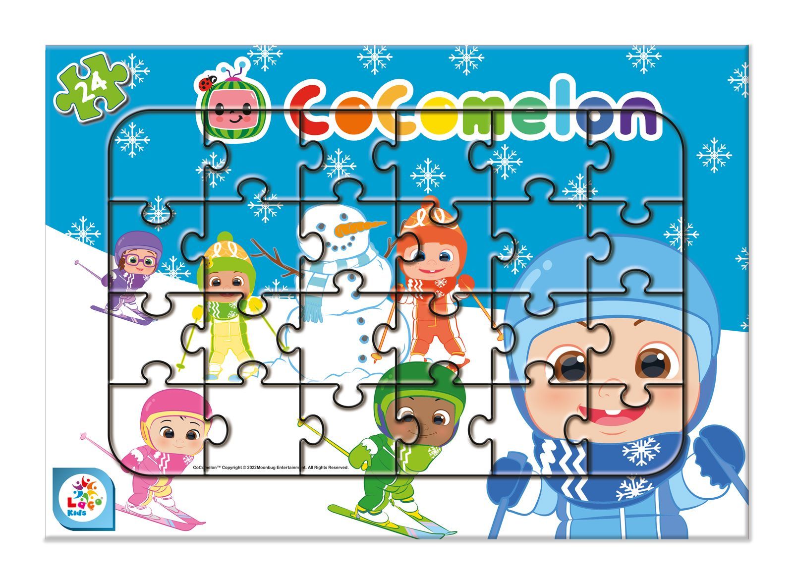 Laço Kids CO7795 Cocomelon 24 Frame Puzzle Kar Keyfi