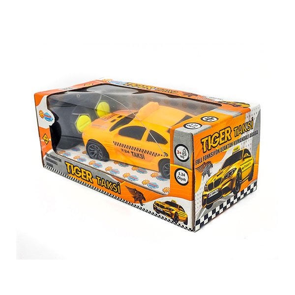 Duman Oyuncak 1:24 Full Fonksiyonlu Uzaktan Kumandalı Tiger Taksi