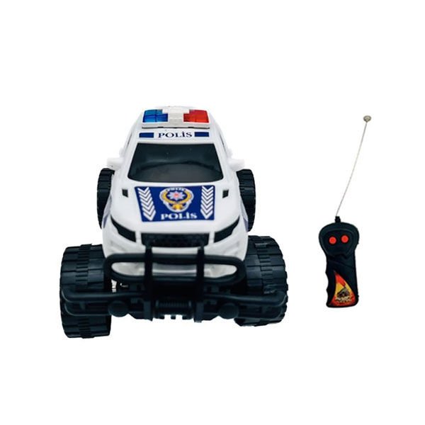 Duman Oyuncak 1:24 2 Fonksiyonlu Uzaktan Kumandalı Kasırga Polis Jeep