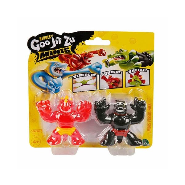 Goojitzu Minis 2'li Figür Seti Blazagon vs Shredz