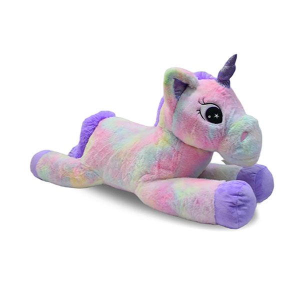 Halley Yatan Renkli Unicorn 100 Cm