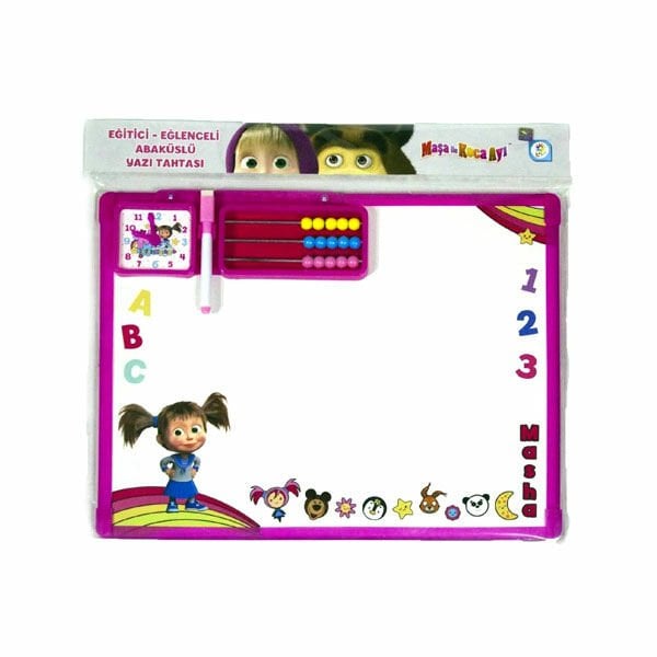 Laço Kids MS7580 Maşa ve Koca Ayı Abaküslü Yazı Tahtası