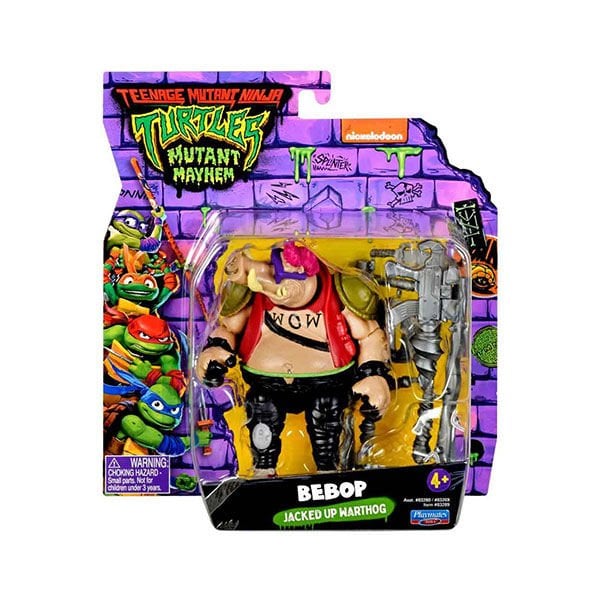 TMNT Mutant Mayhem Bepop Figürü