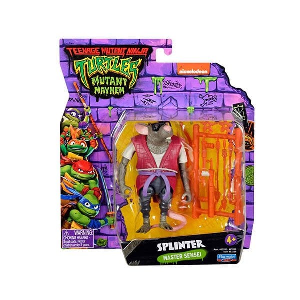 TMNT Mutant Mayhem Splinter Figürü