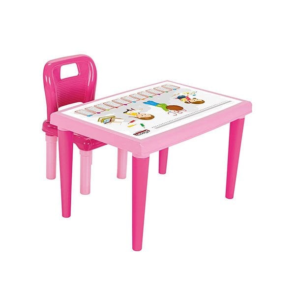 Pilsan Modern Çalışma Masası Pembe
