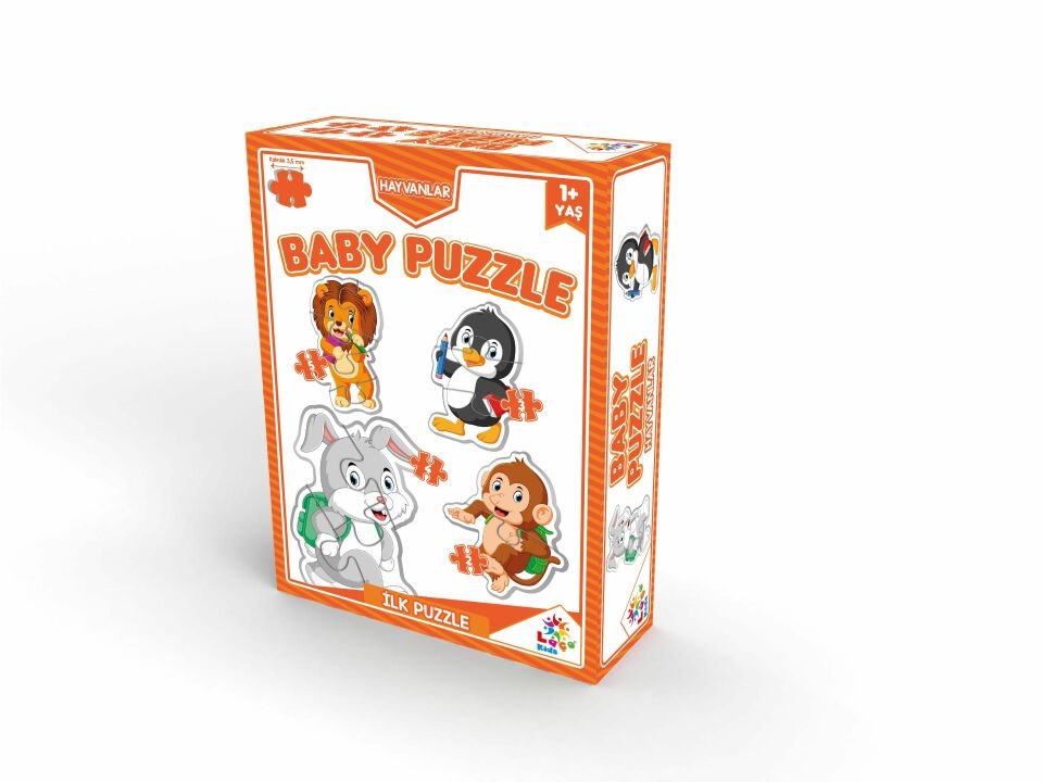 Laço Kids LC7225 Baby Puzzle Hayvanlar