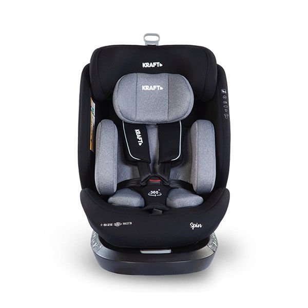 Kraft Spin I-Size 0-36 Kg Oto Koltuğu Siyah