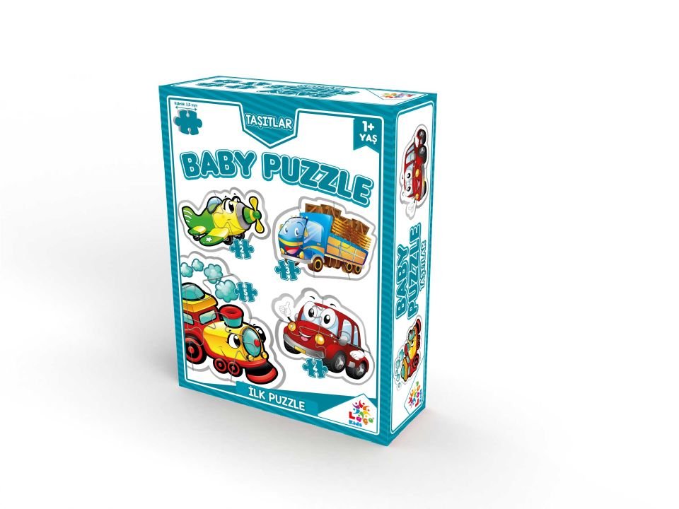 Laço Kids LC7226 Baby Puzzle Taşıtlar