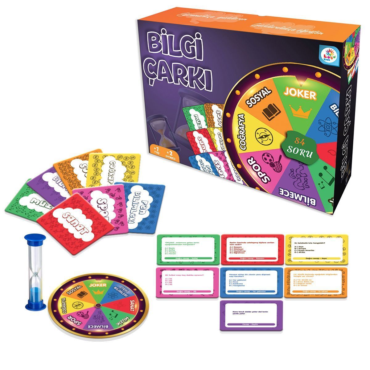Laço Kids LC7505 Bilgi Çarkı
