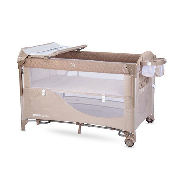 Kraft Safe Sleep Anne Yanı 70*120 Cm Oyun Parkı Bej