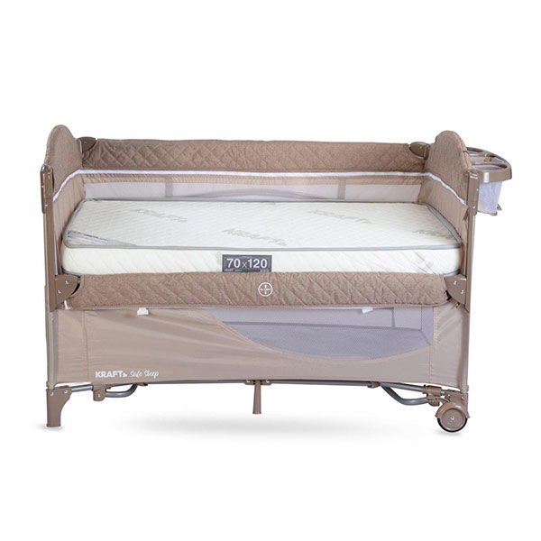 Kraft Safe Sleep Anne Yanı 70*120 Cm Oyun Parkı Siyah