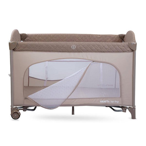 Kraft Safe Sleep Anne Yanı 70*120 Cm Oyun Parkı Siyah