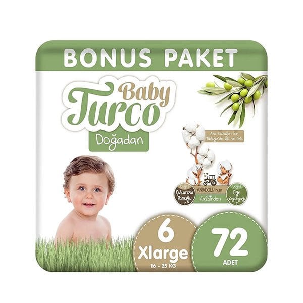 Baby Turco Doğadan Bonus XL 6x72