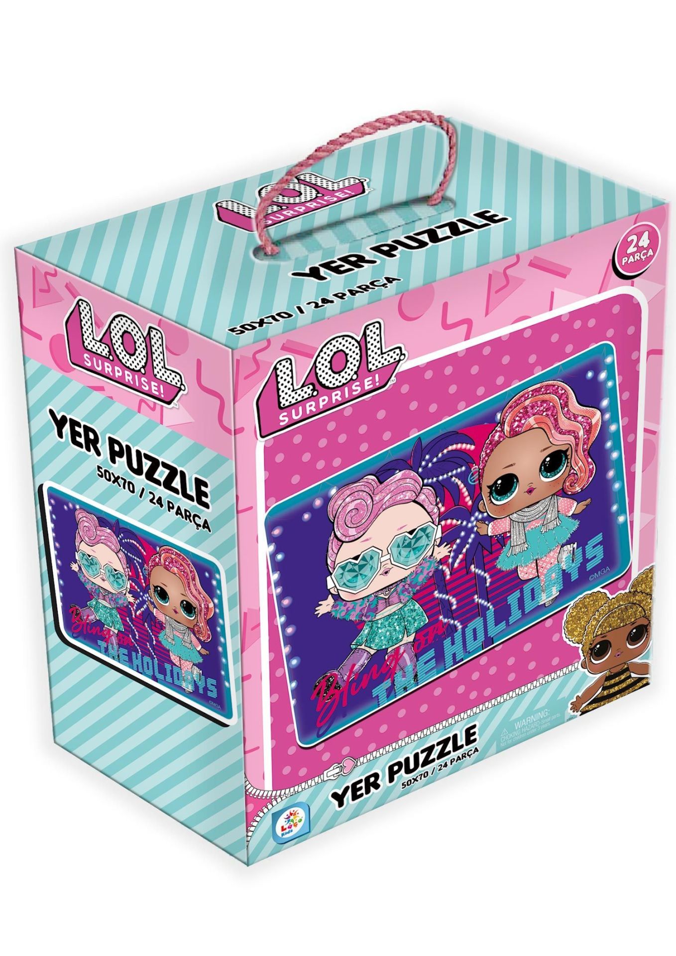 Laço Kids LOL7840 LOL Yer Puzzle 24 Parça