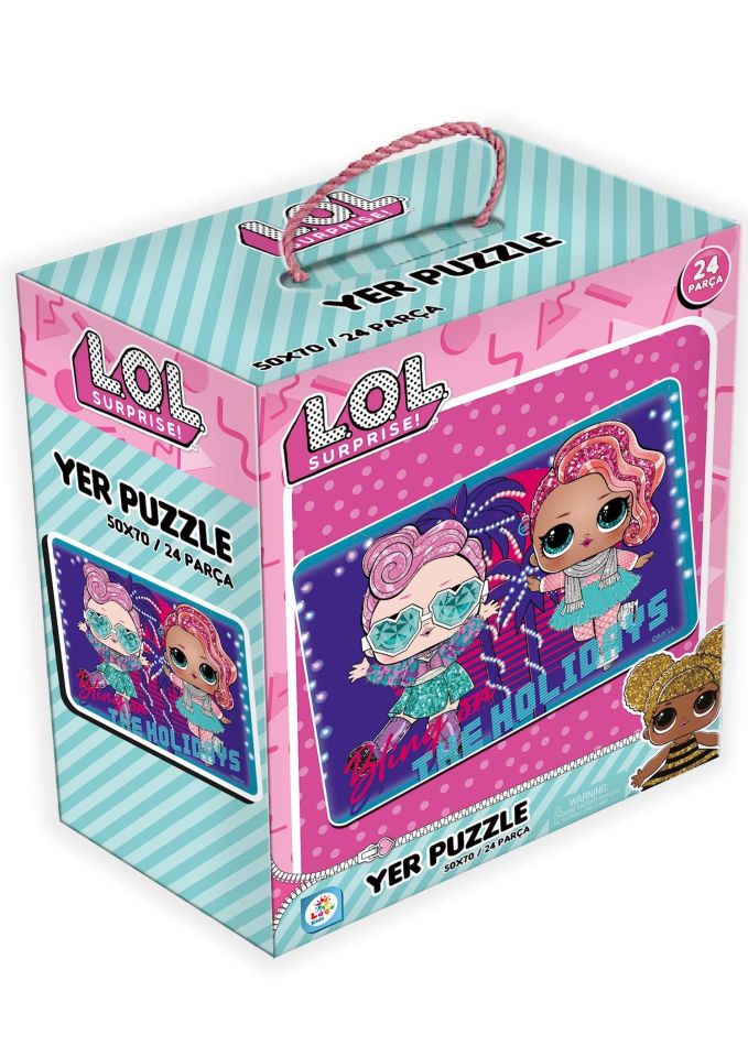Laço Kids LOL7840 LOL Yer Puzzle 24 Parça