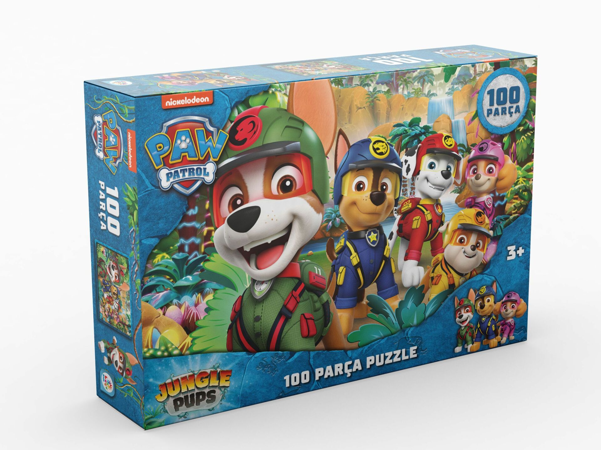 Laço Kids PW7929 Paw Patrol 100 Parça Puzzle
