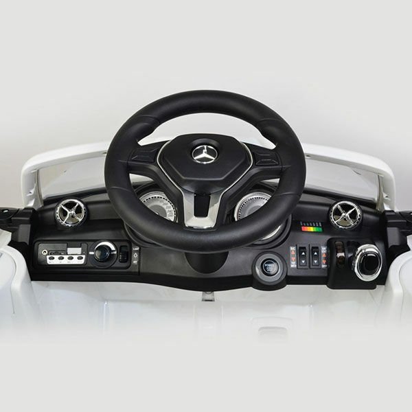 Kraft Mercedes Benz GLA Deri Koltuk 12V 7AH Beyaz