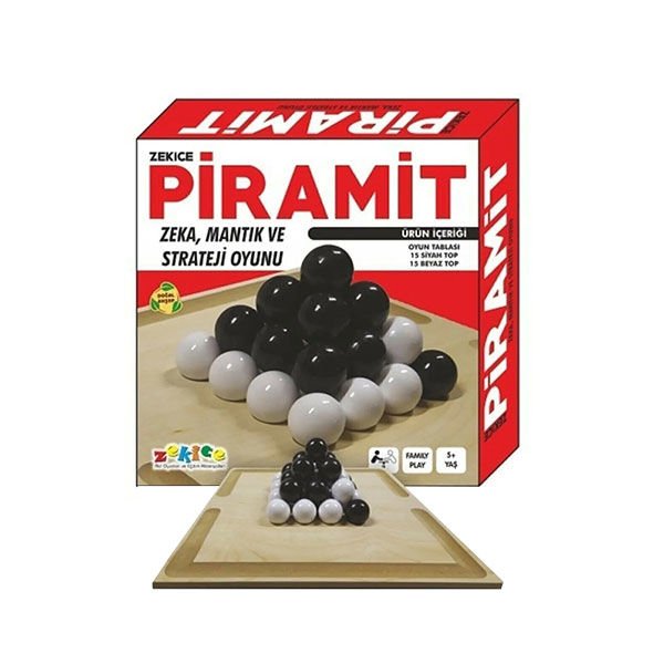 Zekice ZK-P01 Ahşap Piramit Oyunu