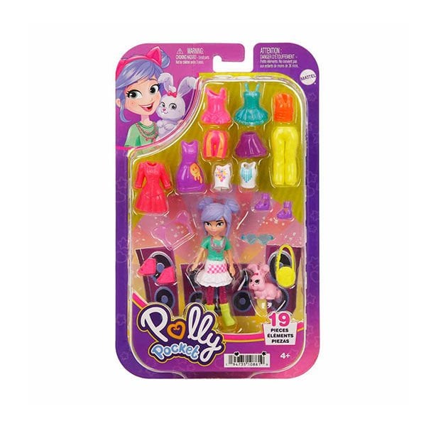 Polly Pocket Farklı Kombin Eğlencesi Tavşan