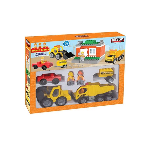 Pilsan Tekerli Kepçeli Dozer Seti