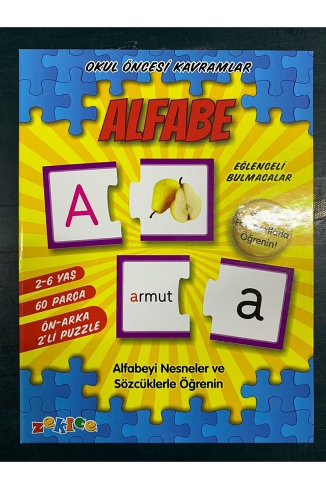 Zekice ZK-PA01 Okul Öncesi Kavramlar Alfabe