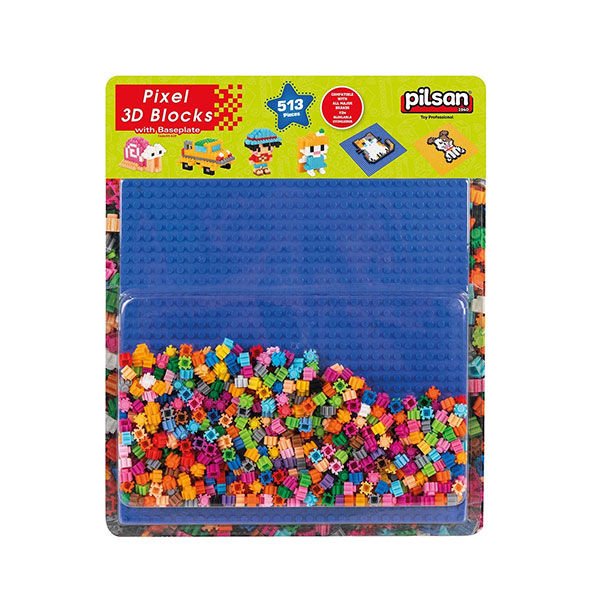 Pilsan Pixel 3D Bloklar Tabalı