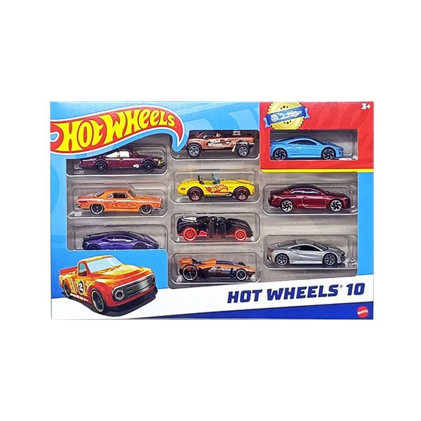 Hot Wheels Araba Seti 10'lu Karışık