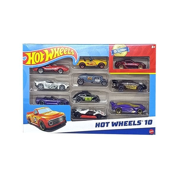 Hot Wheels Araba Seti 10'lu Karışık