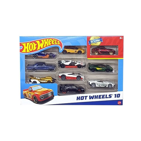 Hot Wheels Araba Seti 10'lu Karışık