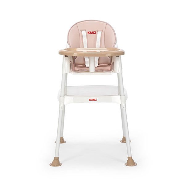 Kanz Yummy 3 in 1 Çalışma Masalı Mama Sandalyesi Bej