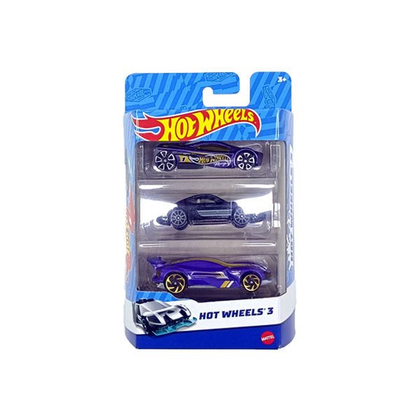 Hot Wheels Araba Seti 3'lü Karışık
