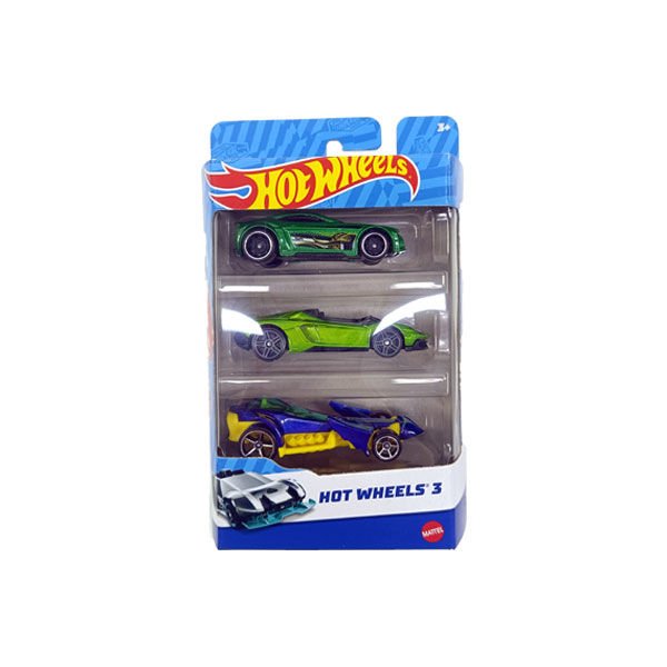 Hot Wheels Araba Seti 3'lü Karışık