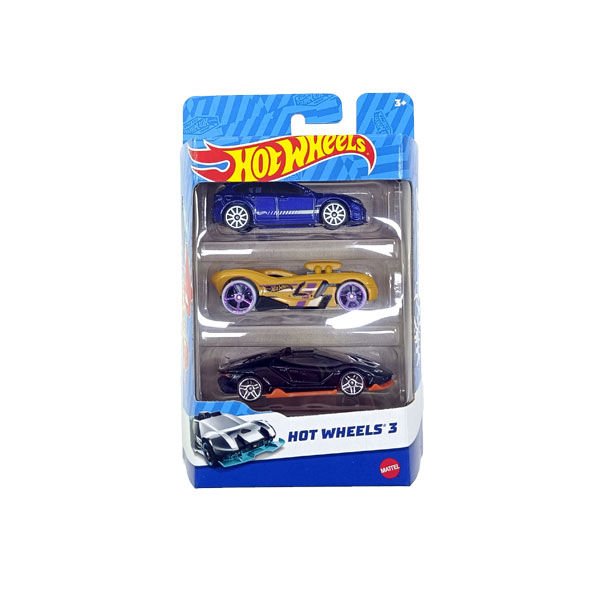 Hot Wheels Araba Seti 3'lü Karışık