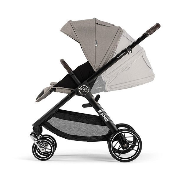 Kanz X-Go Plus Silver Bebek Arabası Gri
