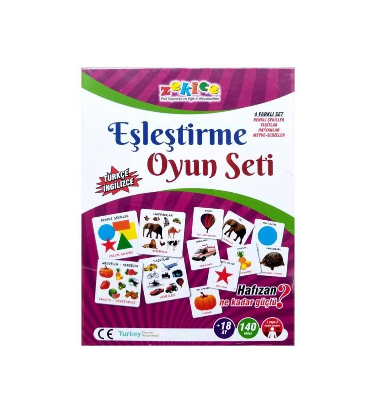Zekice ZK-E03 Eşleştirme Oyunu